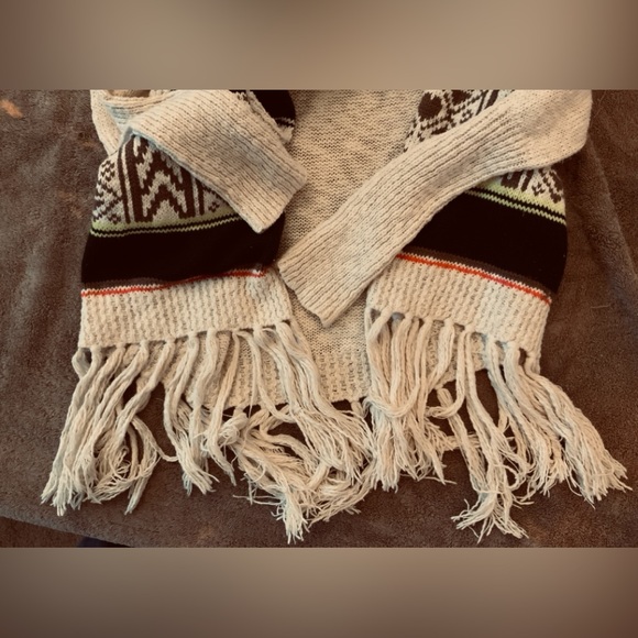 VERA WANG, OPEN CARDIGAN LONG SWEATER. - Picture 12 of 12